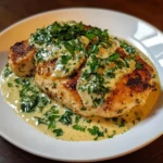 Chicken with Boursin Sauce 5 Ingredients Easy Delicious