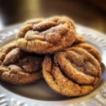 Churro Crinkle Cookies 4 Ingredients Easy Delicious
