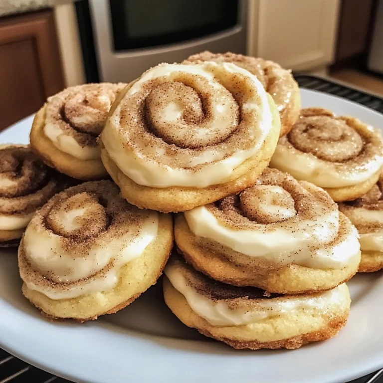 Cinnamon Roll Cheesecake Cookies 4 Servings Ultimate Delicious