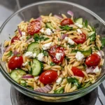 Classic Balsamic Orzo Salad 7 Ingredients Easy Delicious