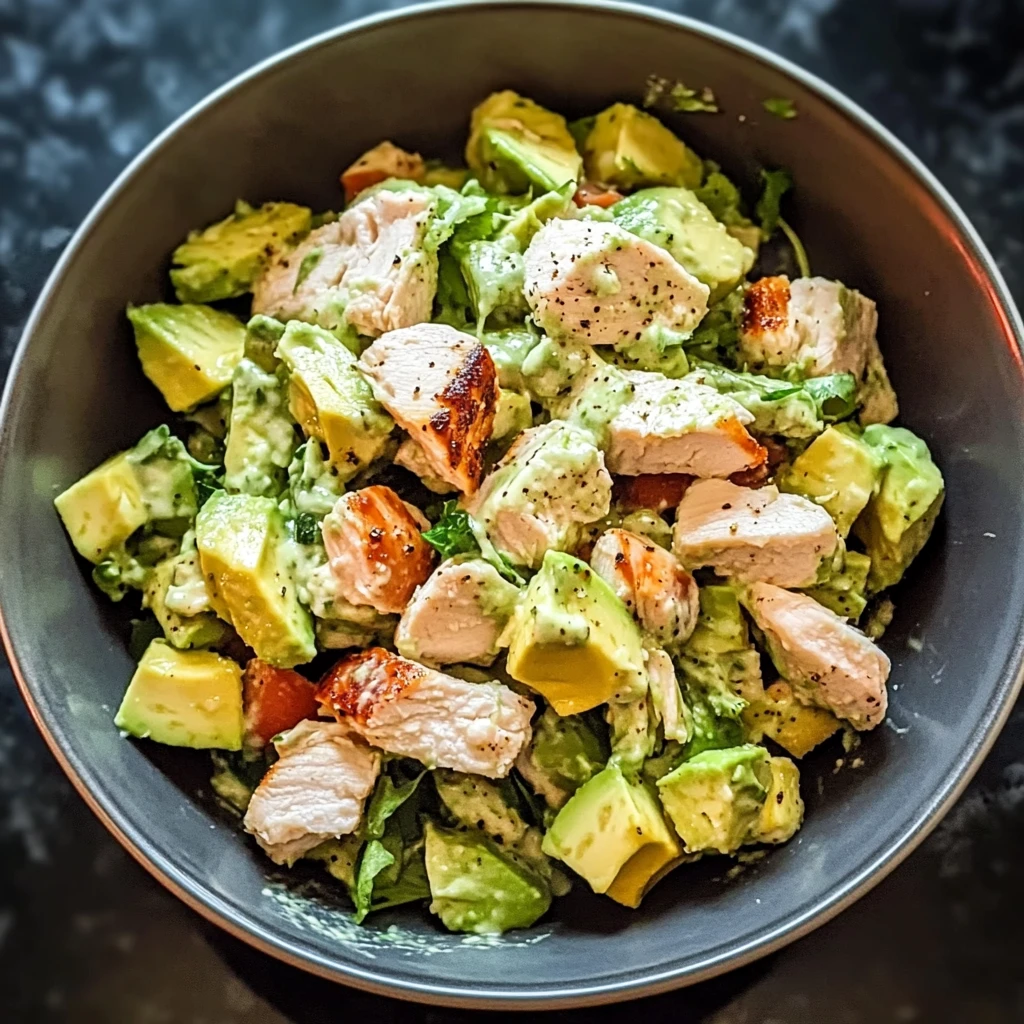 Creamy Avocado Chicken Salad 4 Servings Ultimate Delicious