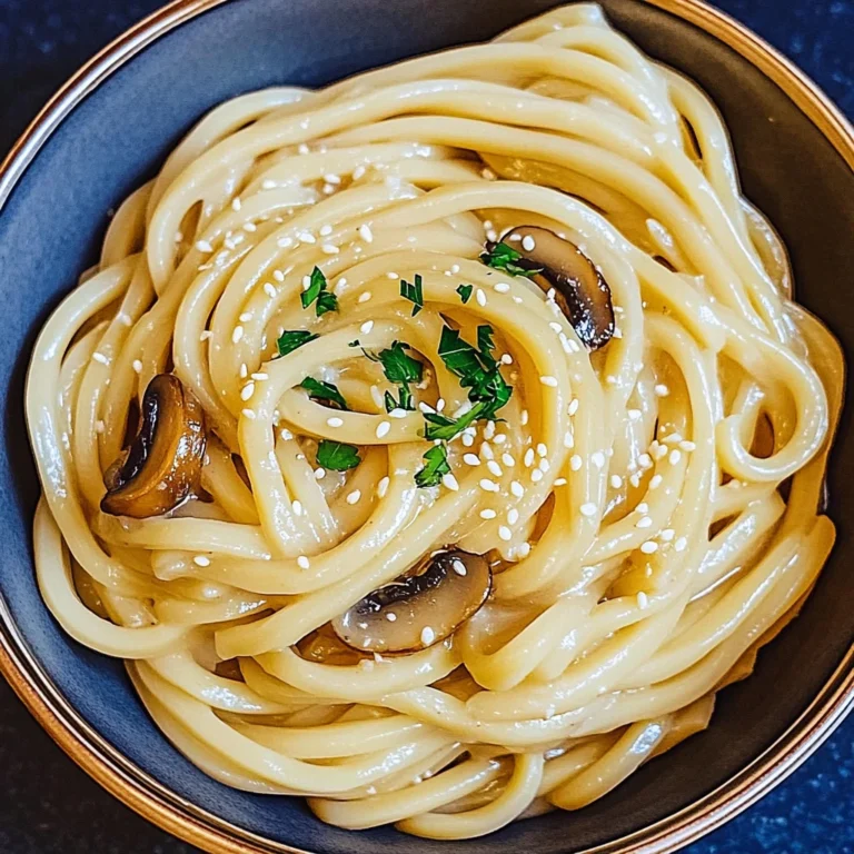 Creamy Miso Udon 2 Servings Quick Delicious
