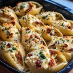 Creamy Ricotta and Sun-Dried Tomato Stuffed Shells 25 Minutes Ultimate Delicious