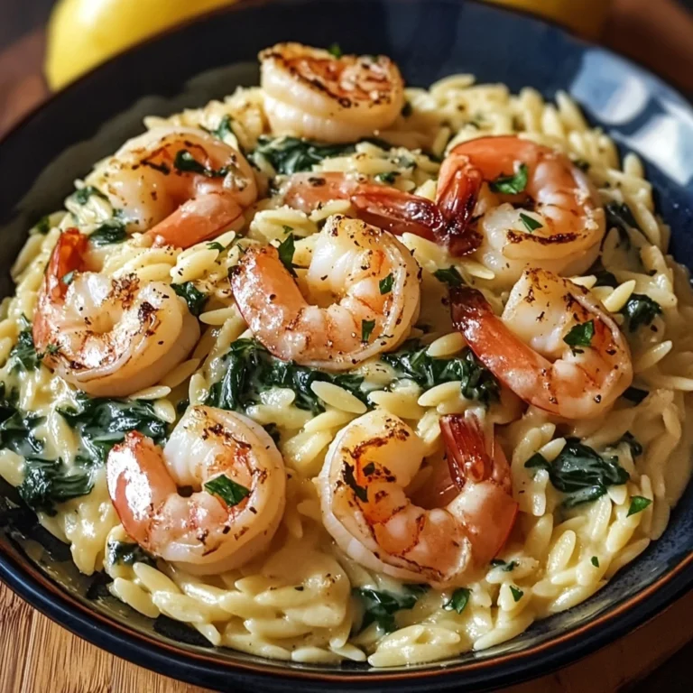 Creamy Shrimp Orzo 30 Minutes Ultimate Delicious
