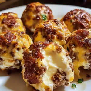 Crispy Bacon Italian Sausage Loaded Cheese Bombs 30 Minutes Ultimate Delicious