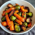 Crispy Maple Glazed Carrots and Brussels Sprouts 30 Minutes Amazing