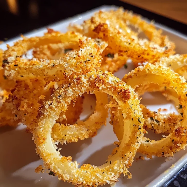 Crispy Parmesan Onion Ring Chips 15 Minutes Awesome Delicious