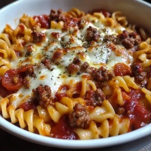 Crockpot Pizza Pasta 4 Servings Ultimate Delicious