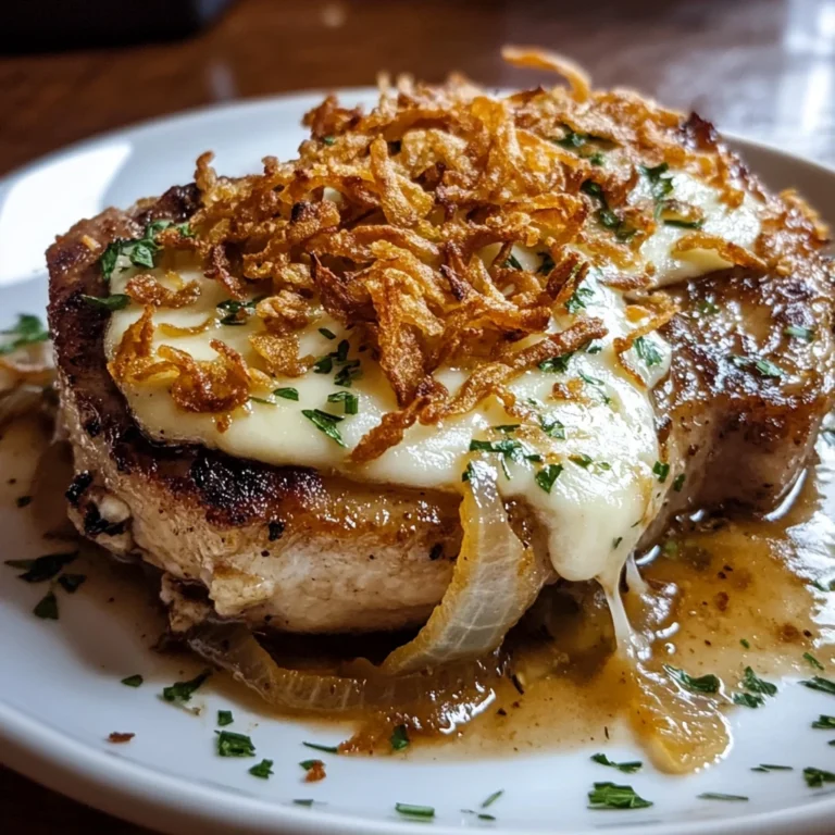 French Onion Pork Chops 5 Steps Ultimate Delicious