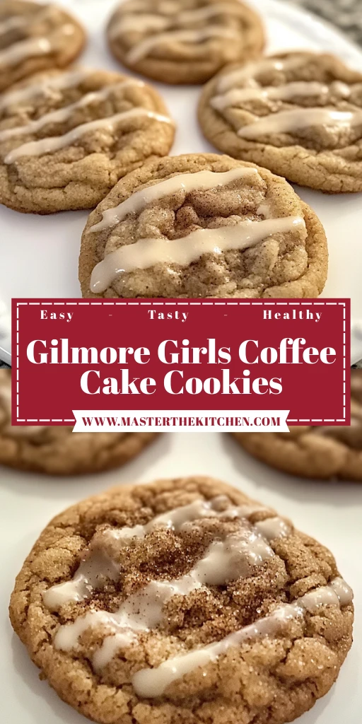 Gilmore Girls Coffee Cake Cookies 5 Steps Awesome Delicious