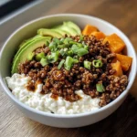 Ground Beef Hot Honey Bowl 30 Minutes Ultimate Delicious