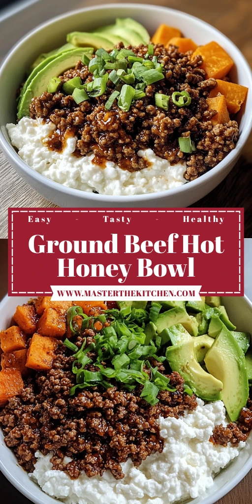 Ground Beef Hot Honey Bowl 30 Minutes Ultimate Delicious