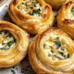 Herb and Cheese Stuffed Puff Pastry Bites 4 Servings Easy Delicious