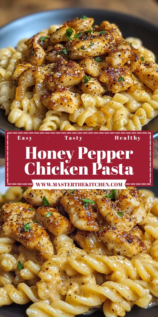 Honey Pepper Chicken Pasta 30 Minutes Ultimate Delicious