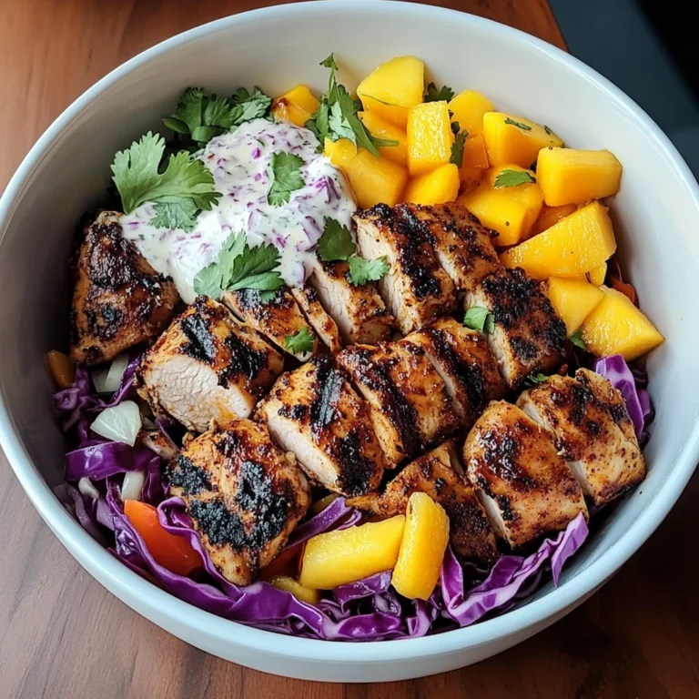 Jerk Chicken & Mango Slaw Bowls: 5 Steps to Delicious