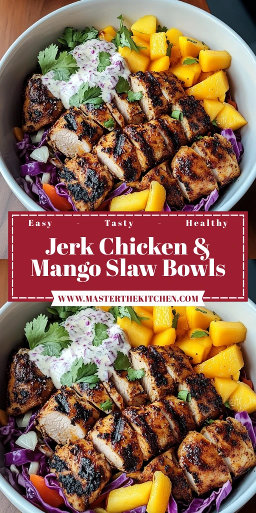 Jerk Chicken & Mango Slaw Bowls: 5 Steps to Delicious