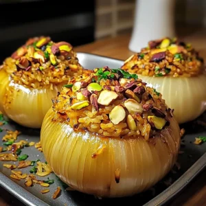 Jeweled Rice Stuffed Onions 30 Minutes Ultimate Delicious