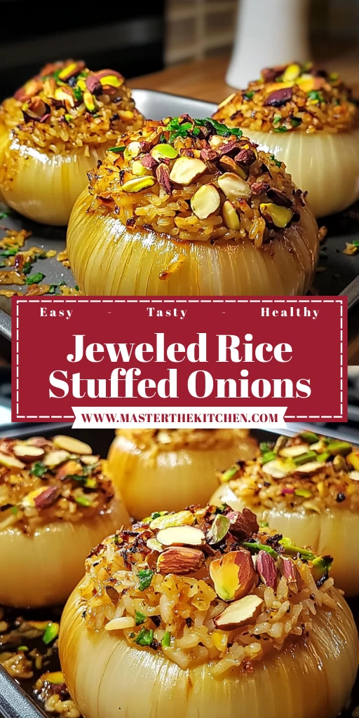Jeweled Rice Stuffed Onions 30 Minutes Ultimate Delicious