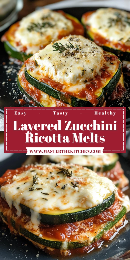 Layered Zucchini Ricotta Melts: 10 Steps to Delicious