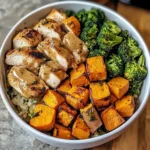 Maple Dijon Chicken Sweet Potato Bowls 30 Minutes Easy Delicious