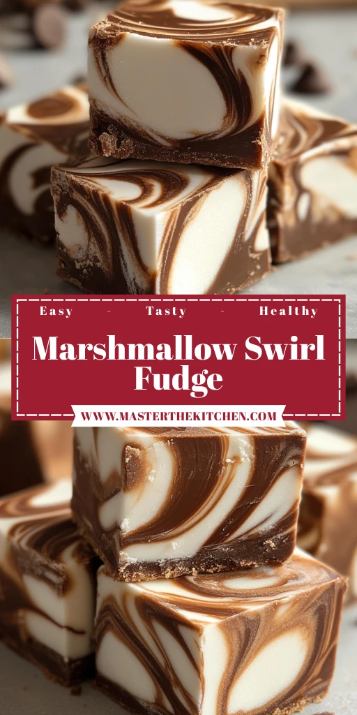 Marshmallow Swirl Fudge 5 Steps Easy Delicious