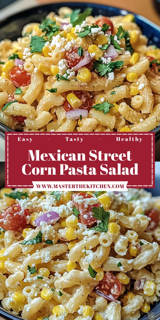 Mexican Street Corn Pasta Salad 5 Steps Ultimate Delicious