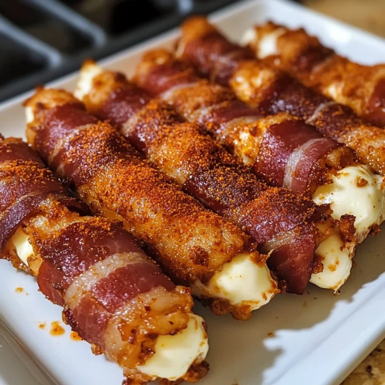 Nashville Hot Bacon-Wrapped Mozzarella Sticks 30 Minutes Ultimate Delicious