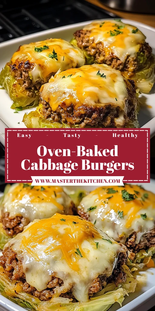 Oven-Baked Cabbage Burgers: 5 Steps to Easy Deliciousness