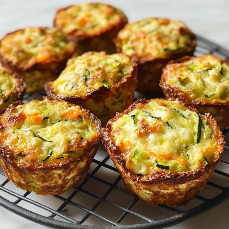 Parmesan Zucchini Muffins 12 Ingredients Easy Delicious