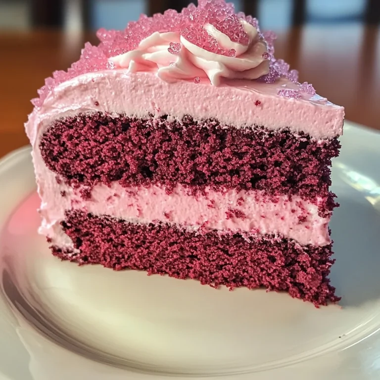 Pink Velvet Cake 5 Steps Ultimate Delicious