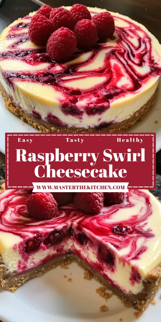 Raspberry Swirl Cheesecake 7 Ingredients Ultimate Delicious