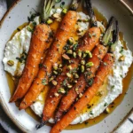 Roasted Carrots with Whipped Ricotta & Hot Honey Delight
