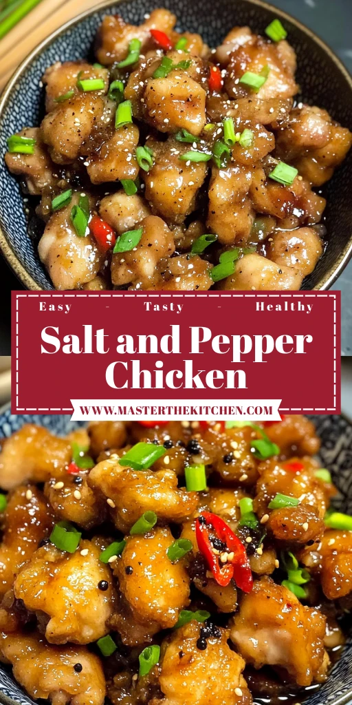 Salt and Pepper Chicken 4 Servings Ultimate Delicious