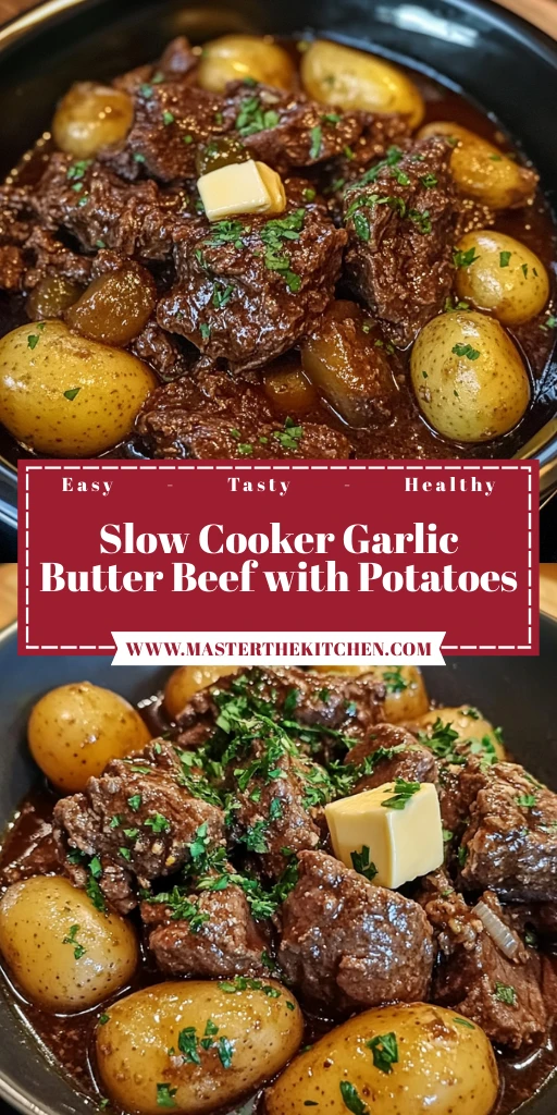 Slow Cooker Garlic Butter Beef with Potatoes: 5 Steps to Amazing