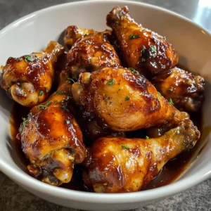 Slow Cooker Honey BBQ Chicken Drumsticks 5 Steps Easy Delicious
