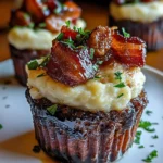 Smoky Bourbon BBQ Bacon-Wrapped Meatloaf Cupcakes 30 Minutes Ultimate Delicious