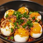Spicy Gochujang Eggs 6 Ingredients Easy Delicious