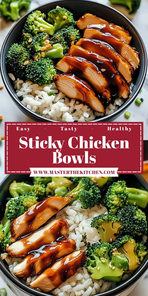 Sticky Chicken Bowls 30 Minutes Ultimate Delicious