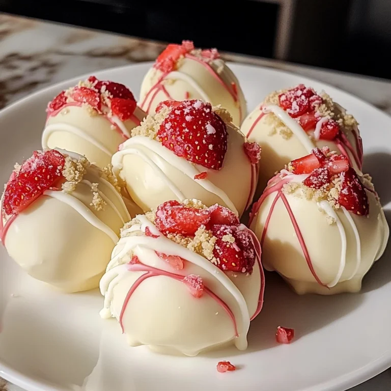 Strawberry Cheesecake Truffle Balls 5 Steps Ultimate Treat