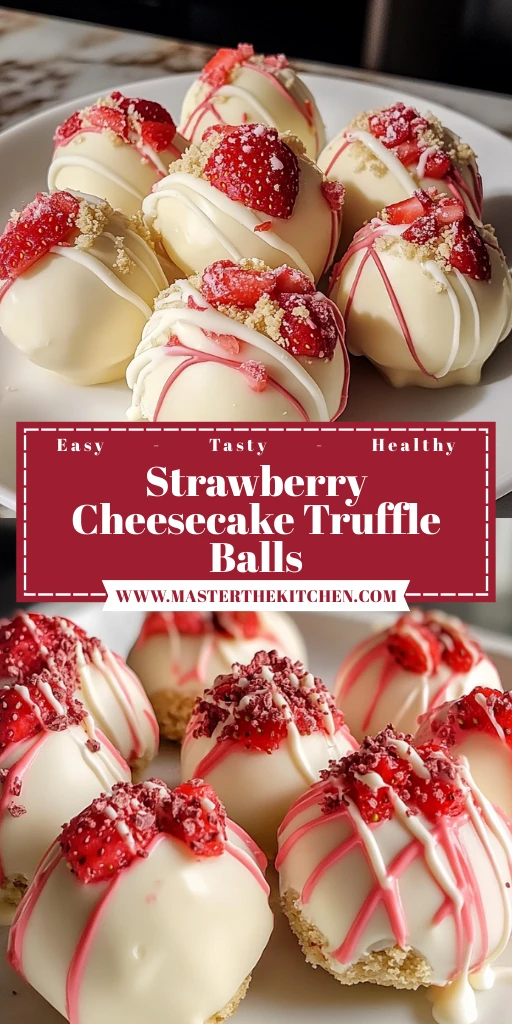 Strawberry Cheesecake Truffle Balls 5 Steps Ultimate Treat