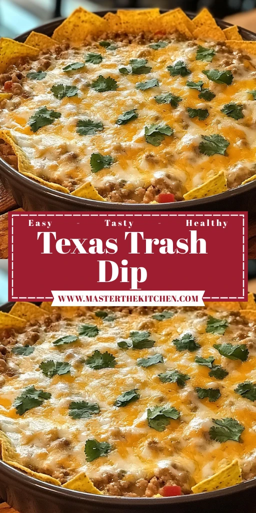 Texas Trash Dip 5 Ingredients Ultimate Delicious