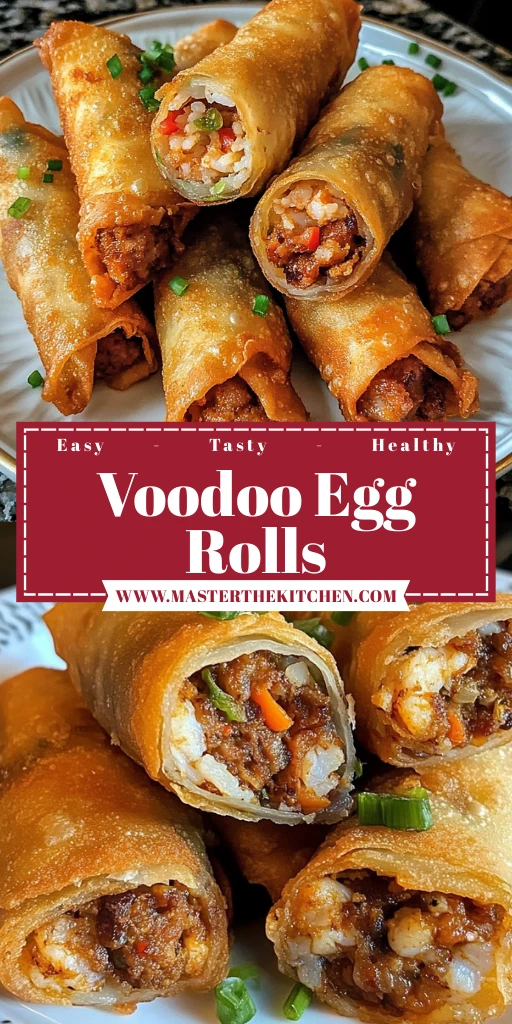Voodoo Egg Rolls 12 Ingredients Ultimate Delicious