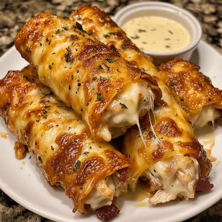 Cheesy Bacon Chicken Garlic Butter Egg Rolls 30 Minutes Awesome Delicious
