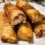 Crispy Loaded Bacon Chicken Ranch Cheddar Egg Rolls 30 Minutes Easy Delicious
