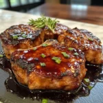 Bourbon Glazed Pork Chops 4 Ingredients Perfectly Delicious