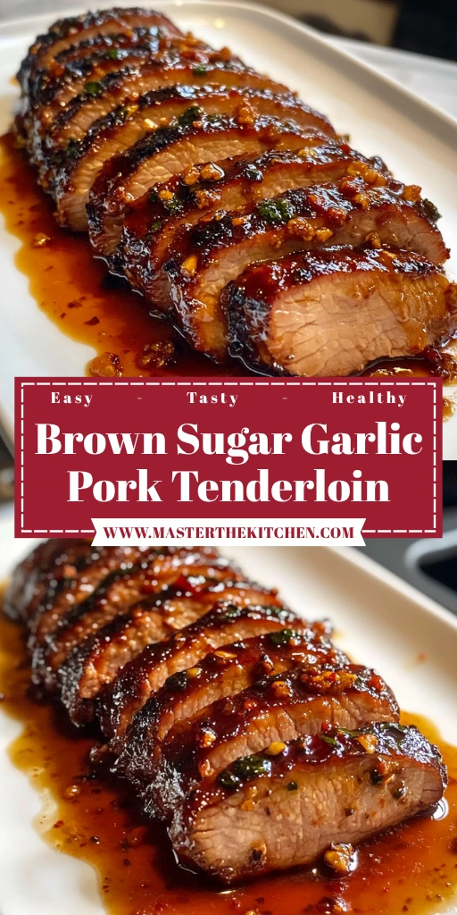 Brown Sugar Garlic Pork Tenderloin 30 Minutes Easy Delicious