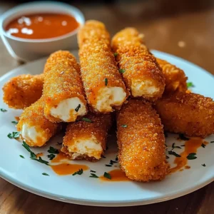 Buffalo Chicken Mozzarella Sticks 5 Steps Ultimate Delicious