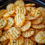 Cheesy Garlic Ritz Bits Snacks 5 Steps Ultimate Delicious