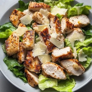 Chicken Caesar Salad 4 Servings Easy Delicious