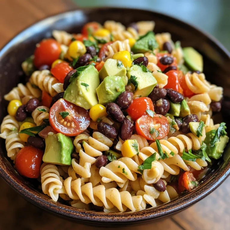 Cowboy Caviar Pasta Salad 7 Ingredients Ultimate Delicious